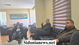 رئيس بلدية صيدا حجازي بحث مع النائب أسامة سعد ملف النزوح ومعالجة أوضاع العائلات في شوارع المدينة