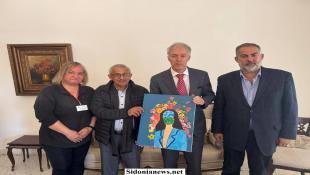 بالصور : النائب أسامة سعد يستقبل السفير البلجيكي في صيدا ويبحثان تعزيز الدعم الإنساني للمتضررين