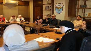 بالصور : بلدية صيدا تعقد اجتماعات تقييمية مع مدراء المدارس والجمعيات المشرفة على مراكز الإيواء لرسم خارطة المرحلة المقبلة بعد شهر على العدوان