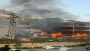 غارة إسرائيلية على الغازية - جنوب صيدا  ومعلومات أولية عن مجزرة بحق المدنيين