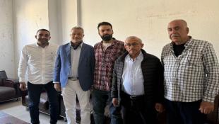 رئيس جمعية أعمالنا القنصل د.حامد أبوظهر في زيارة للنائب د أسامه سعد لشكره على تعزيته بوفاة الناشطة الحاجة جميلة محي الدين أبوظهر