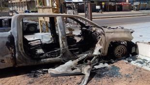 بالصور: الجيش اللبناني : استهداف إسرائيلي معادٍ لآلية للجيش وإصابة ضابط وعسكري بجروح