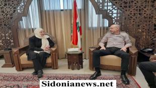 بالصور : بهية الحريري تلتقي المحافظ ضو والعميد منصور ومرجعيات صيدا الروحية وتنوه بقرار عدم اقامة مجالس عاشوراء في صيدا والجوار في ظل الأوضاع الراهنة