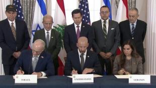 موقع اكسيوس الأميركي  ينشر النص الكامل لاتفاق الإطار الثلاثي بين الولايات المتحدة وإسرائيل ولبنان