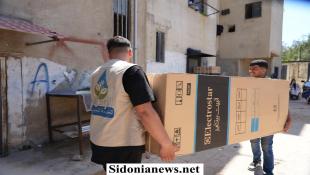 بالصور : 8485 مستفيدا من المبادرات الإنسانية نفذها مركز الرحمة  - صيدا دعماً للنازحين والأسر المتعففة