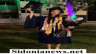 بالصور: مبارك للطالبة حلا لبيب بتكجي تخرجها من ثانوية رفيق الحريري - فرع علوم الحياة وتميزها بأداء أغنية احكيلي احكيلي للسيدة فيروز