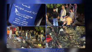 بالفيديو والصور : رئيس الحكومة يتابع: حادث مأساوي يهز صيدا : ضحايا وجرحى في حادث تدهور باص في منطقة درعا بسوريا يقل معتمرين متوجهين إلى الديار المقدسة في السعودية(مرفق أسماء الوفيات والمصابين)