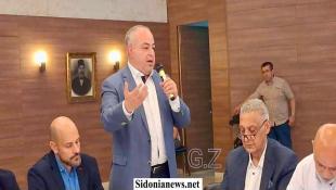 بالفيديو والصور:  عامر معطي يدعو إلى تفعيل مرفأ صيدا وتحويله إلى مرفأ تجاري  وعدم اقتصار دوره على تصدير الخردة وذلك لتوفير فرص عمل لأبناء صيدا