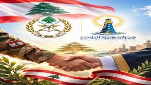 رئيس وأعضاء المجلس الإداري في  جمعية المقاصد الخيرية الإسلامية يهنئون الجيش اللبناني في عيده الأول من آب