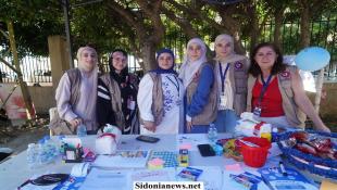 بالصور: مركز عامل الصحي الإجتماعي التنموي في صيدا يشارك باليوم الصحي في البلدية
