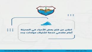 إعلان من بلدية صيدا عن فتح باب الترخيص لمولدات كهربائية جديدة في أحياء فيها مخالفات للتسعيرة