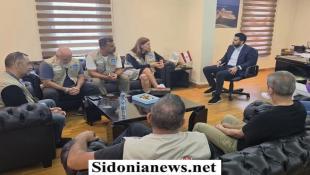بالصور: عكرة إستقبل في بلدية صيدا وفداً من منظمة arche noVa وجمعية نبع: بحثُ سبل التنسيق في الاستجابة للطوارئ وتفعيل برامج النقد مقابل العمل