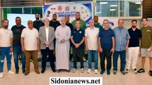 بلدية صيدا ممثلة بـعضو المجلس البلدي عامر معطي شاركت في إطلاق النسخة الثانية من بطولة الأعمال المتميزة بكرة القدم