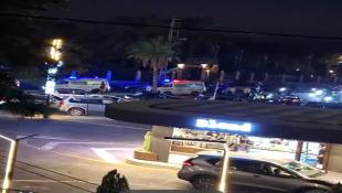 مساء ً : ليلا : وفاة شابين في حادث سير مروع في صيدا في محيط مسجد الحريري - مكسر العبد