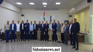 بالصور :  وزير خارجية النروج خلال لقائه المحافظ ضو ورؤساء اتحادات بلديات الجنوب والنبطية في سرايا صيدا : نحن ضد سياسة التدمير الممنهج في الجنوب وسنقف دائما الى جانب لبنان
