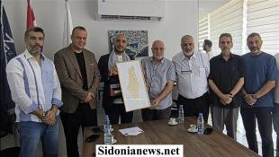 عمر مرجان يلتقي اللواء شبايطة ومؤسسة محمود عباس في لبنان
