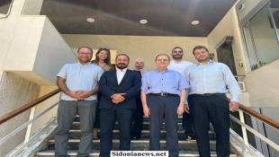 بالصور: تعاون إنمائي بين مؤسسة الدكتور نزيه البزري و تيكا  لدعم صيدا ومؤسساتها والنائب البزري جال مع الوفد في صيدا القديمة