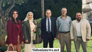 النائب د. عبدالرحمن البزري يبحث مع وفد جامعة الجنان - صيدا الشؤون التربوية والعامة