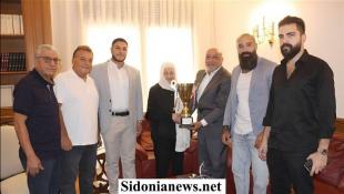 بالصور: بهية الحريري تهنىء نادي الفتيان الرياضي - صيدا بإحرازه بطولة لبنان للشباب في الملاكمة