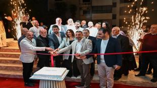 بالصور: مبارك للإعلامي محمد زناتي إفتتاح مشروعه  Three Sixty في الشرحبيل - بقسطا المتضمن:   Cell - Vision - Accessories – Lady’s Touch